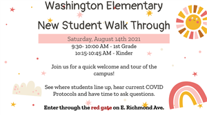 New Student Walk Through